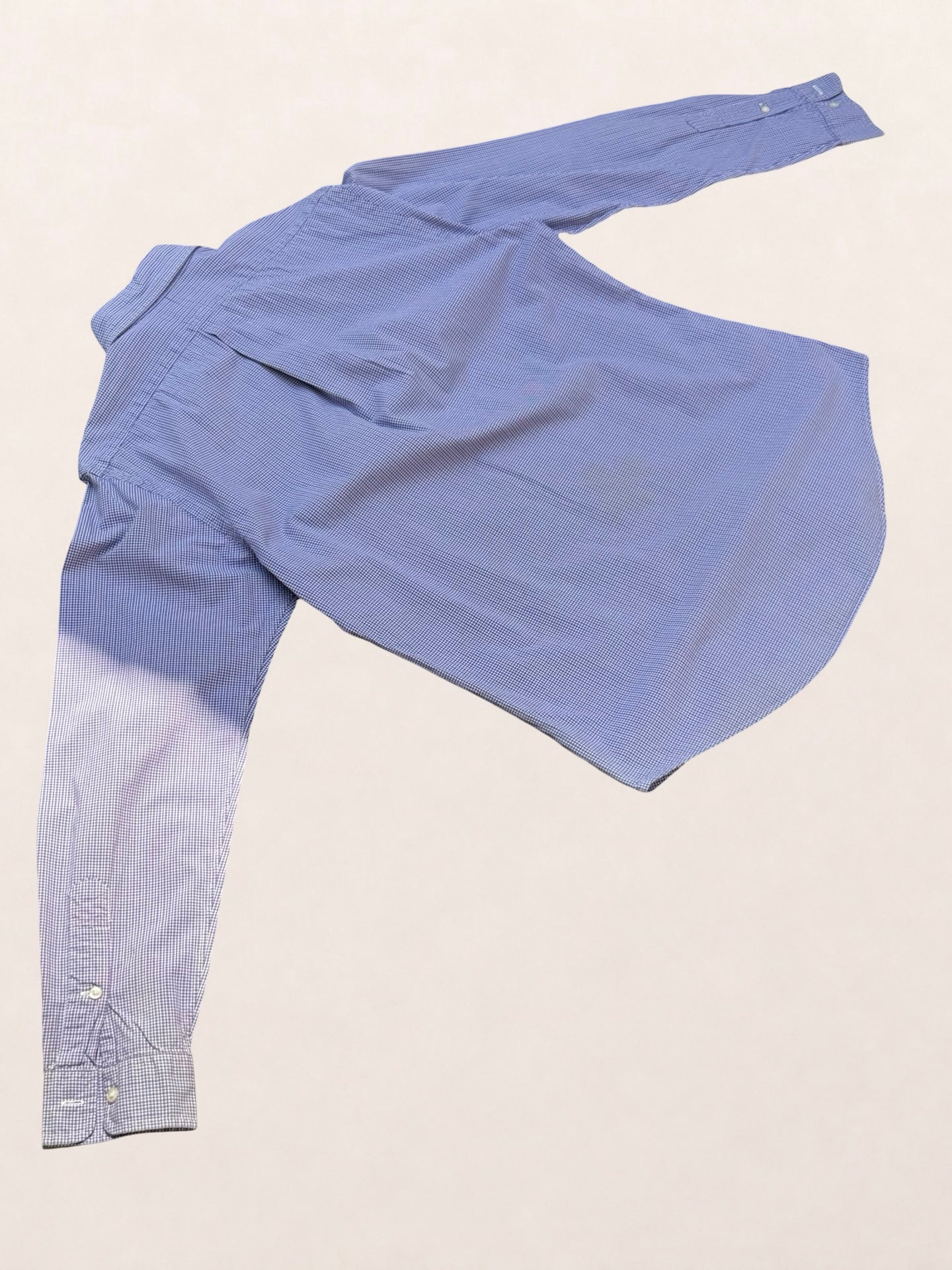 Chemise Polo Ralph Lauren à carreaux – Violet et blanc – 15/39 – Mixte — photo complémentaire 4
