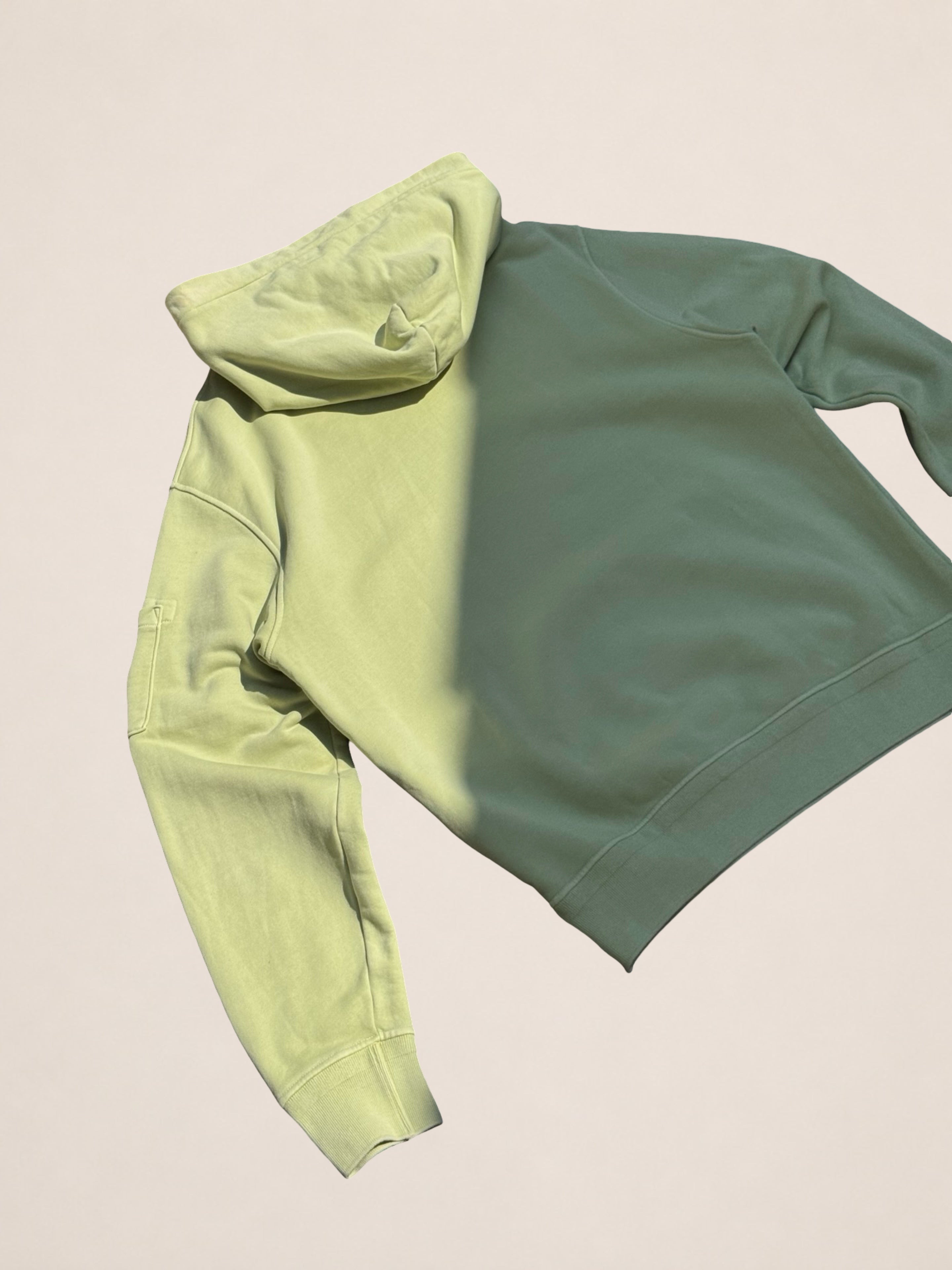 Sweat à capuche C.P. Company Lens – Vert clair – M – Mixte — photo complémentaire 4