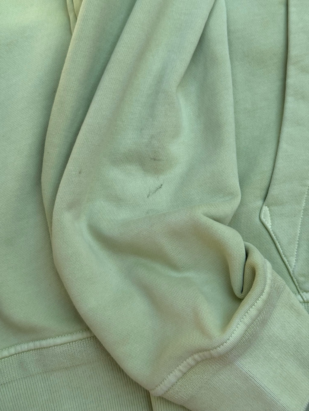 Sweat à capuche C.P. Company Lens – Vert clair – M – Mixte — photo complémentaire 7