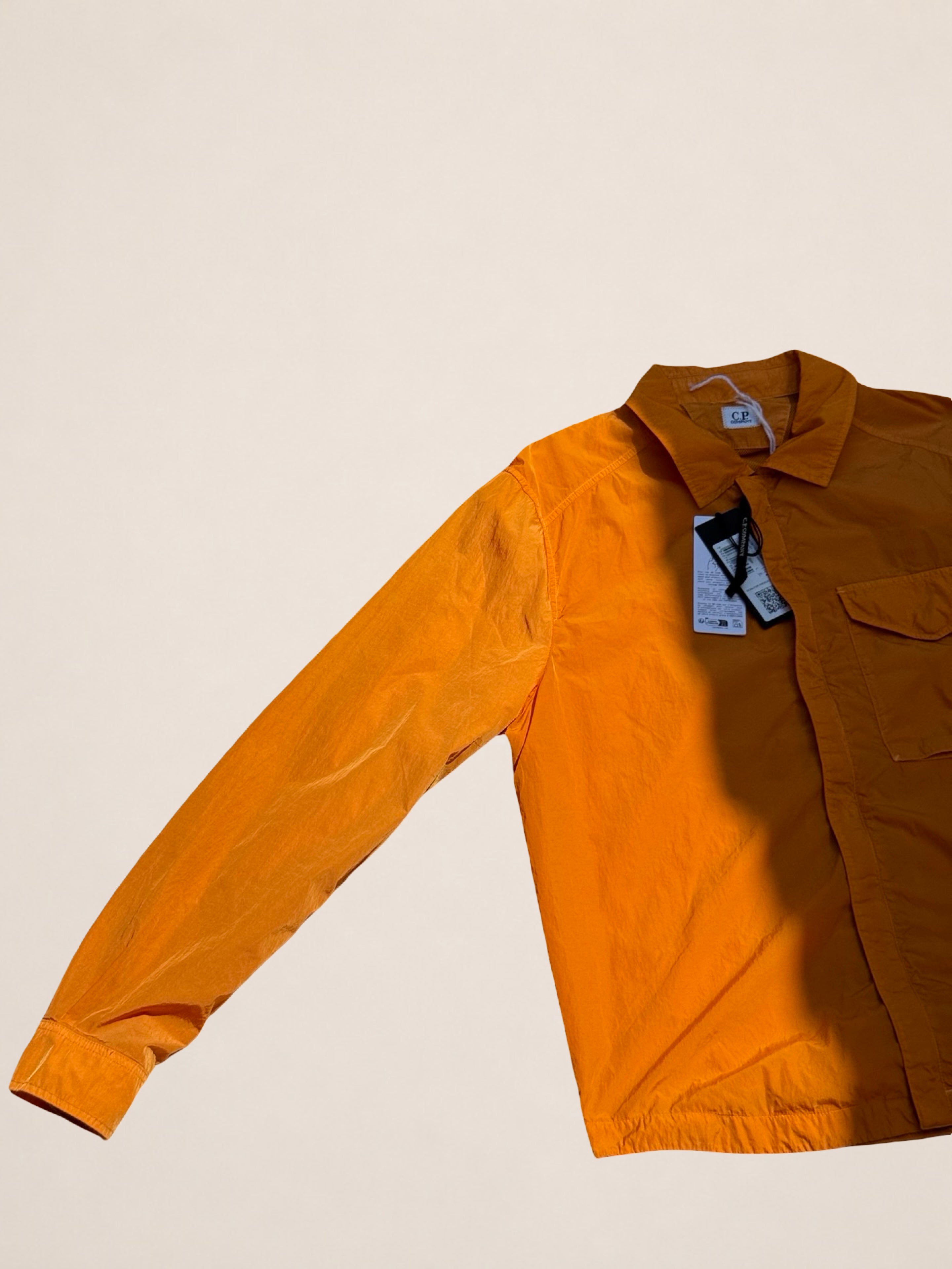Surchemise C.P. Company Chrome-R – Orange – L – Mixte — photo complémentaire 2