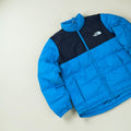 Doudoune The North Face 1996 Nuptse 550 Bleu Noir L Mixte