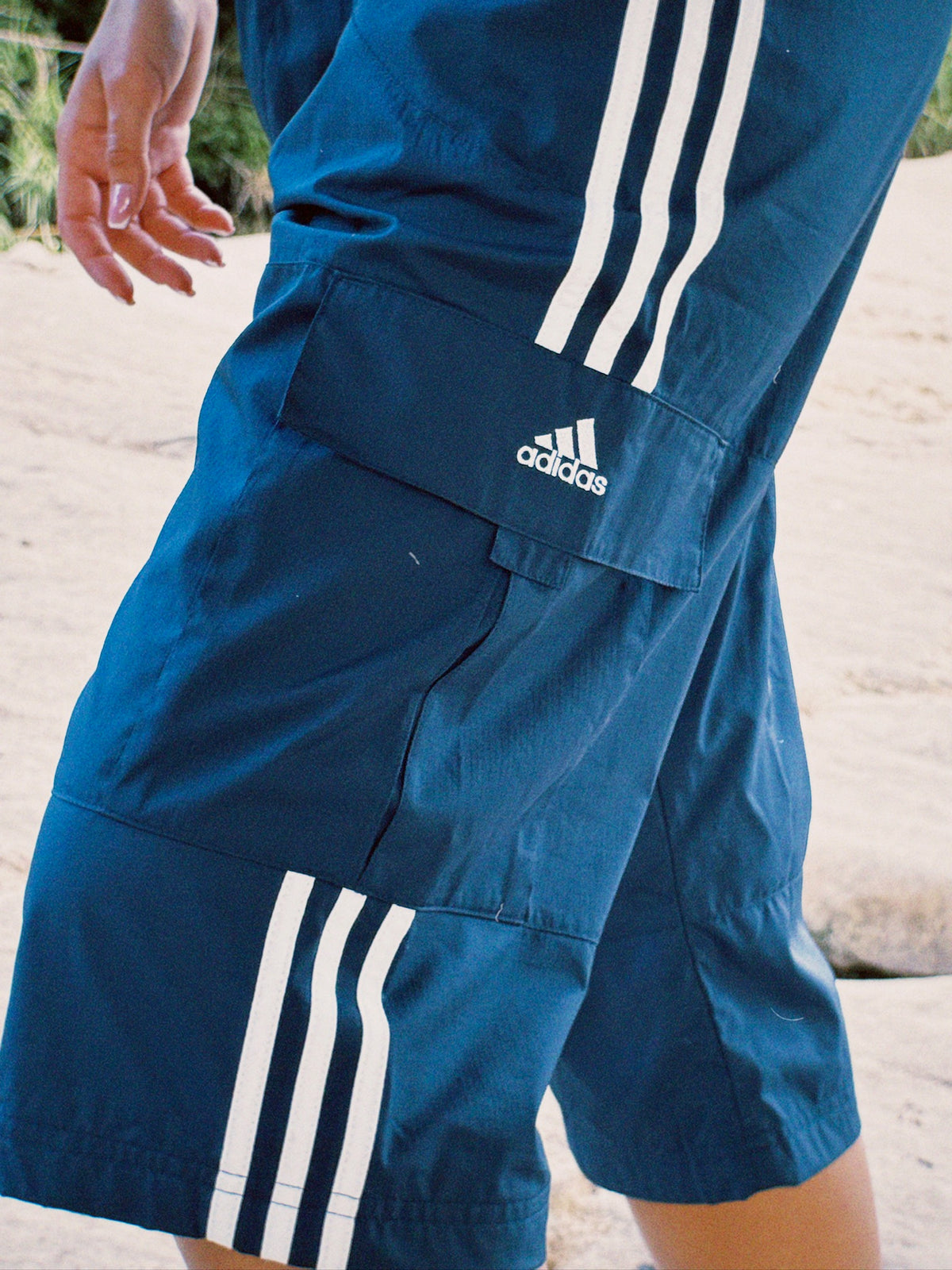 Bermuda – Adidas – S – Mixte – Vintage